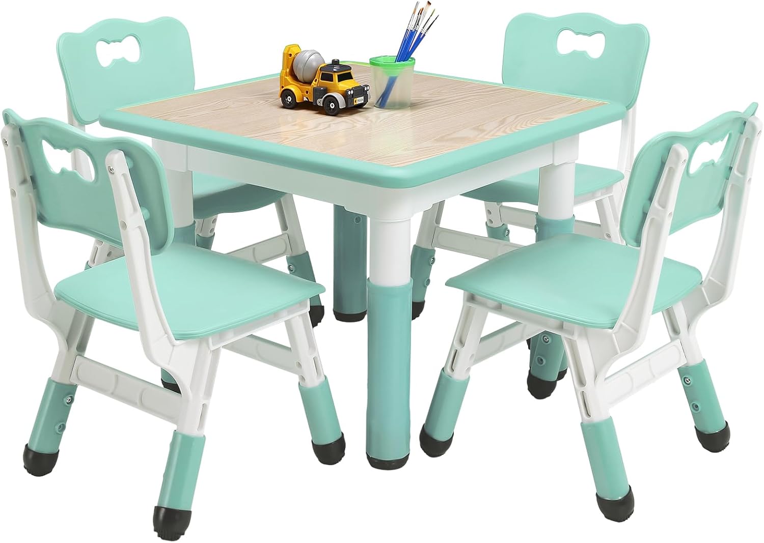 Art Craft Toddler - TackView 23인치 어린이 테이블 및 의자