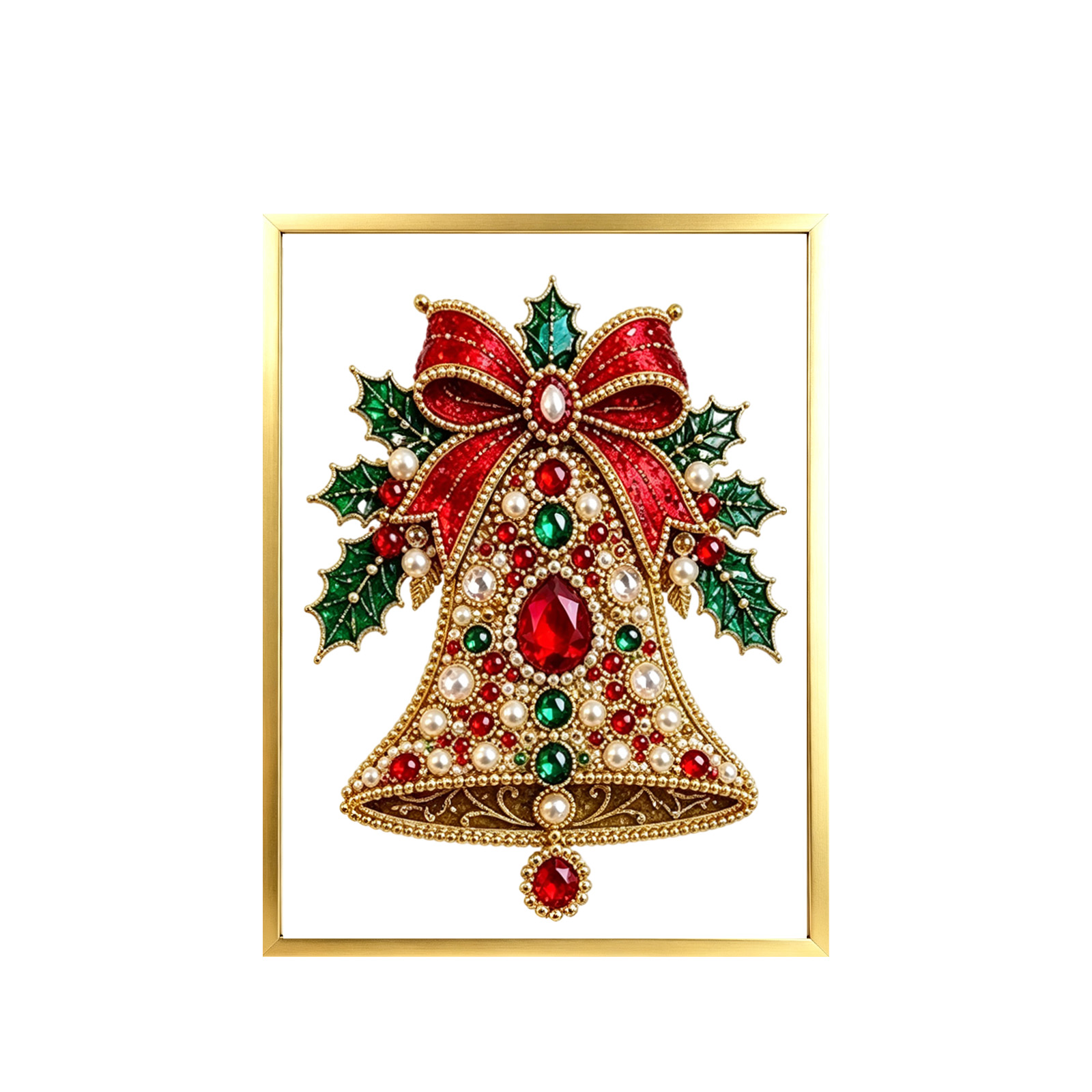 Art And Craft For Xmas - 크리스마스 DIY 다이아몬드 페인팅 키트 (성인