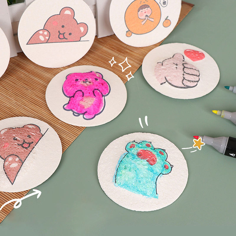 Art Craft Board - 10개 3D 마법 퍼피 폼 텍스처