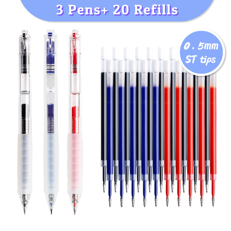Pilot Pen G2 - 3 펜 20 리필 개폐식 젤