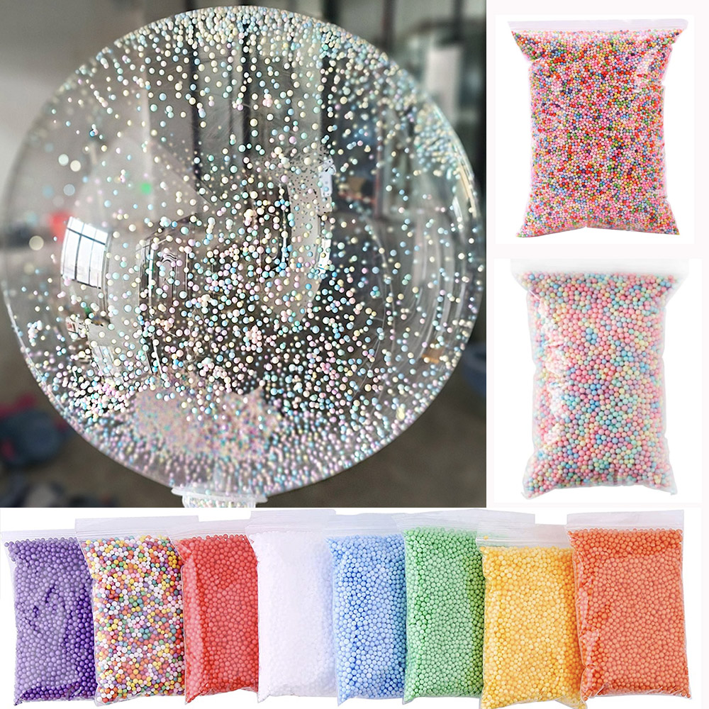 Art Craft Event - 10g/100g, 2.5~3mm 크기의 다채로운 색상의 스티로폼