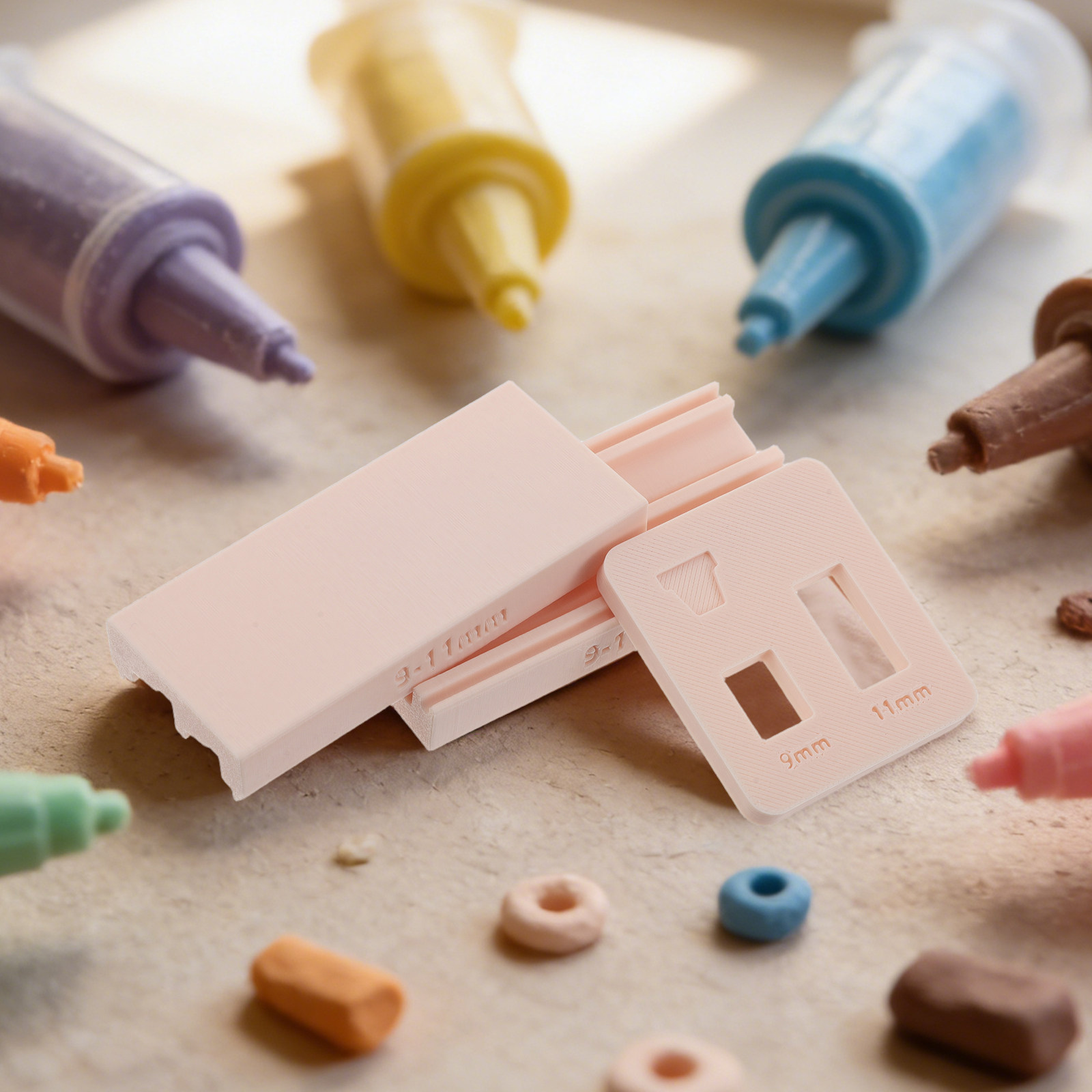 꽃 모양의 폴리머 클레이 몰드 2개 세트, 작고 가벼운 - Art Craft Classes 리뷰 및 가격