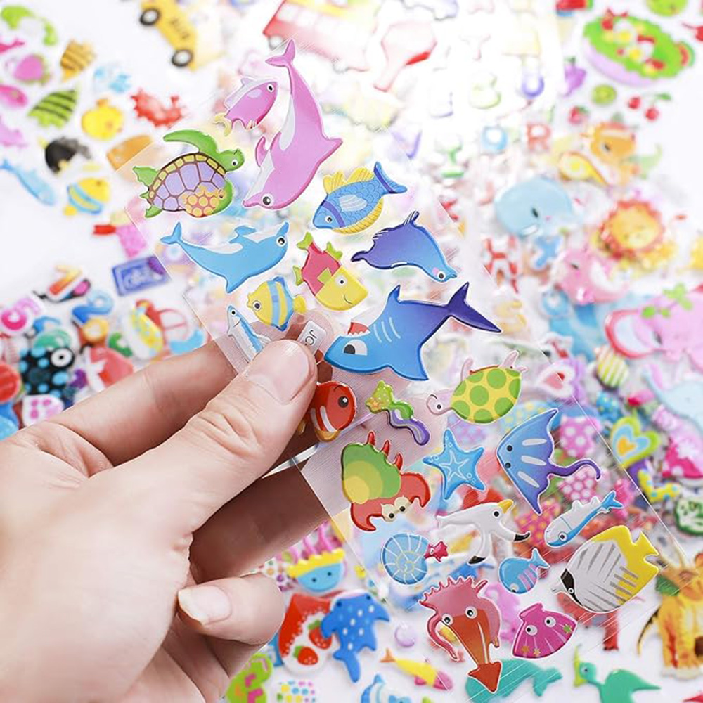 어린이 유아용 3D 푹신한 버블 스티커, 어린이 파티  - Art Craft Toddler 리뷰 및 가격
