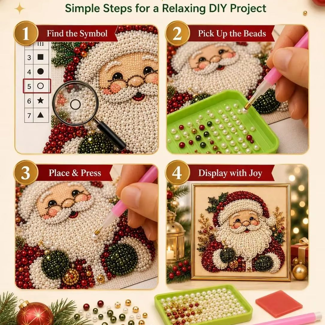 크리스마스 다이아몬드 아트 공예 키트, 산타클로스, 크 - Art And Craft For Xmas 리뷰 및 가격