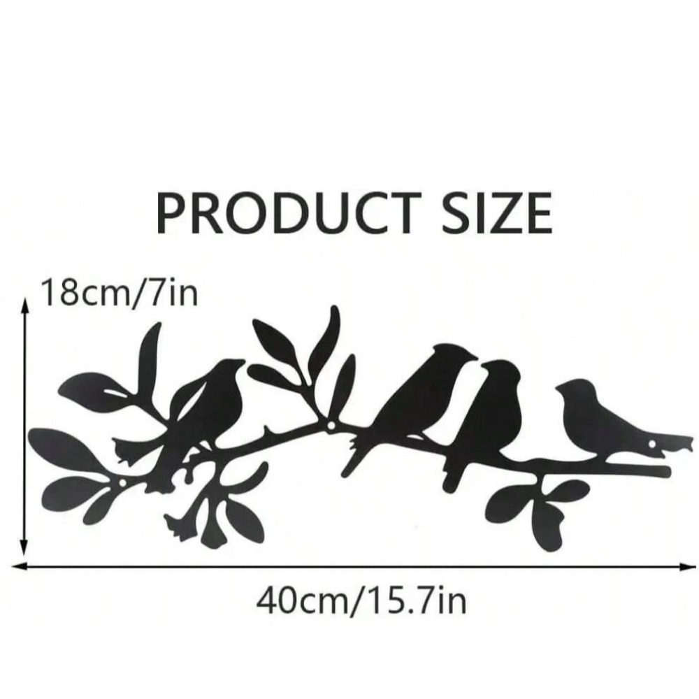 CIFBUY 금속 벽 예술 나뭇가지에 있는 새 철 공예 - Art Craft Tree 리뷰 및 가격