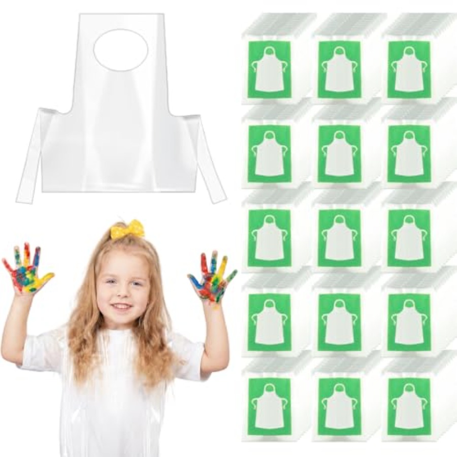 HKACSTHI 일회용 앞치마, 스목 플라스틱 유아용  - Art Craft Toddler 리뷰 및 가격