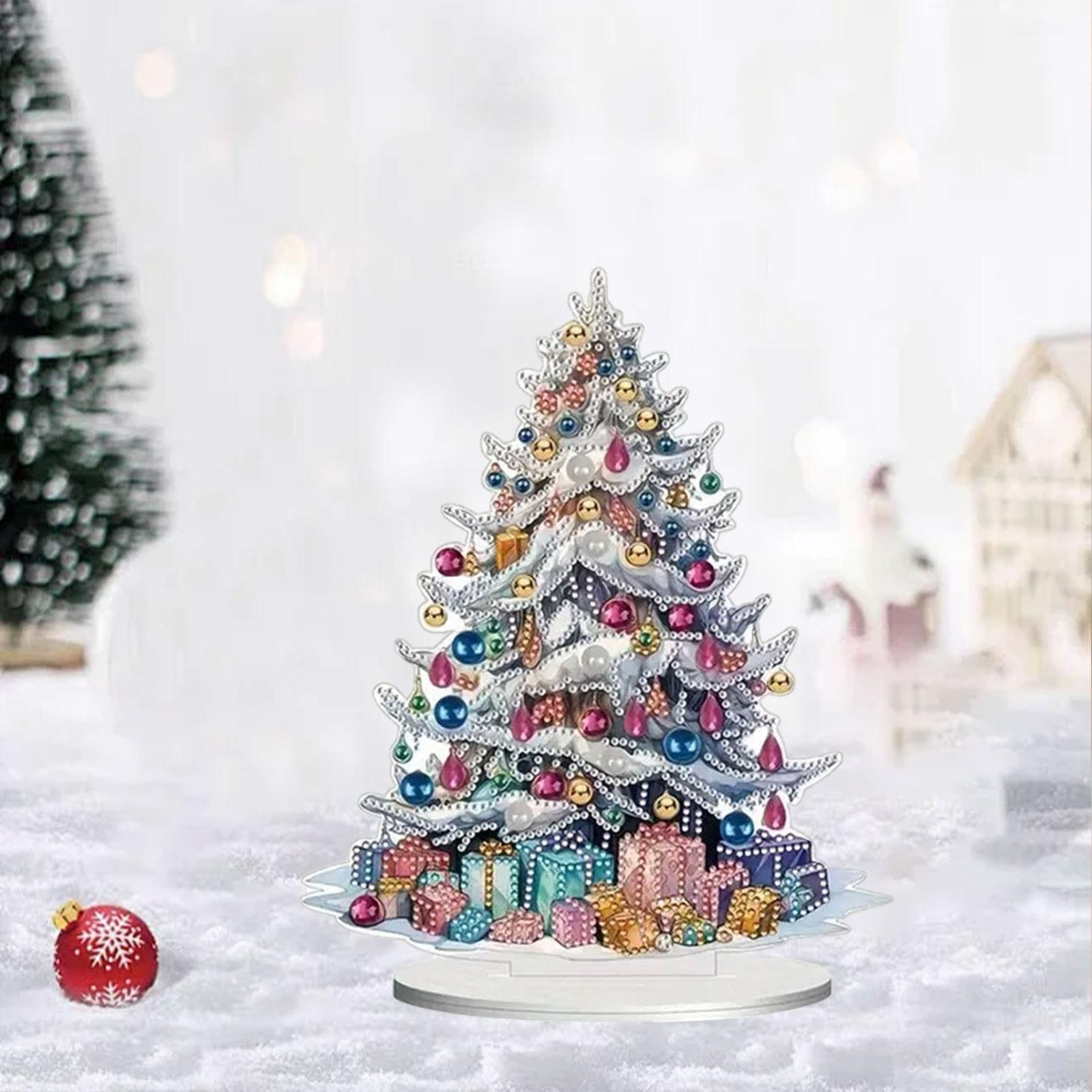 크리스마스 트리 데스크탑 장식 크리스마스 탁상 장식품  - Art And Craft For Xmas 리뷰 및 가격