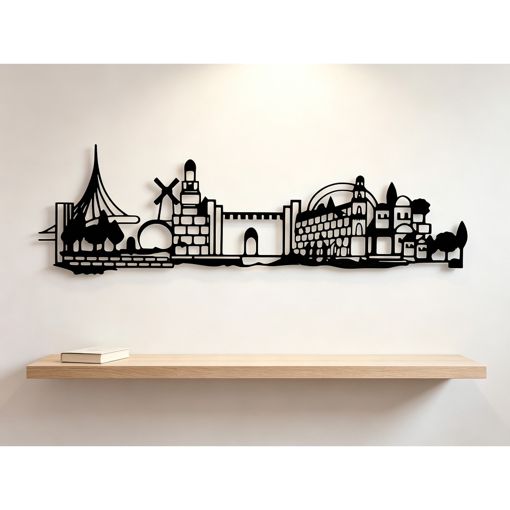 CIFBUY 금속 벽 장식 예술품, 예루살렘 스카이라인 - Art & Craft Village Pondicherry 리뷰 및 가격