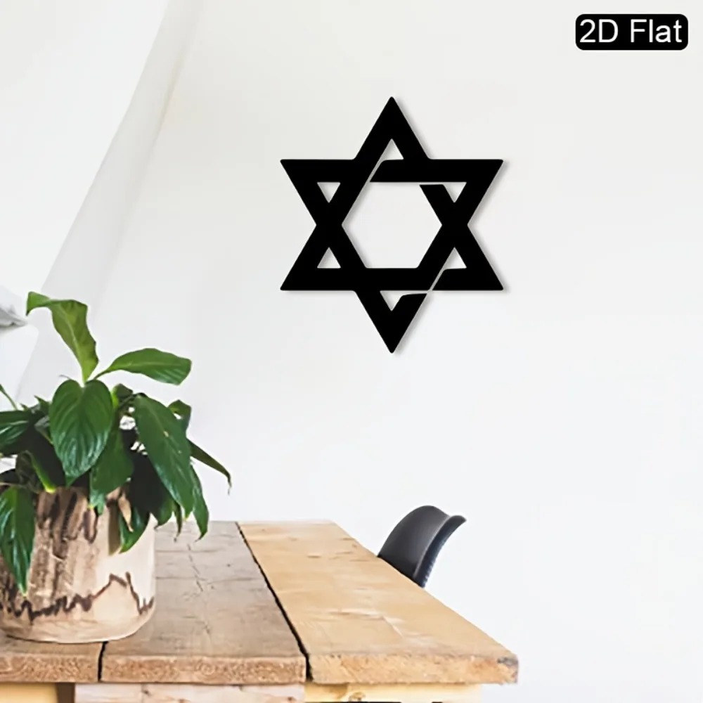 CIFBUY 철제 벽 장식 다윗의 별 금속 조각품 벽걸 - Art & Craft Village Pondicherry 리뷰 및 가격