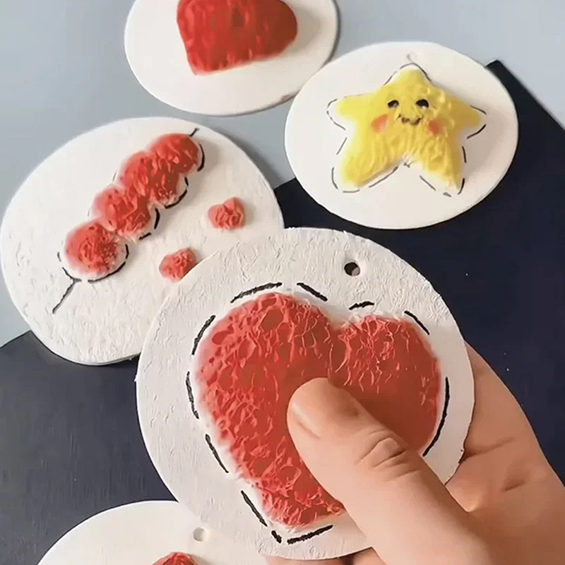 10개 3D 마법 퍼피 폼 텍스처 페인팅 용지 어린이  - Art Craft Board 리뷰 및 가격