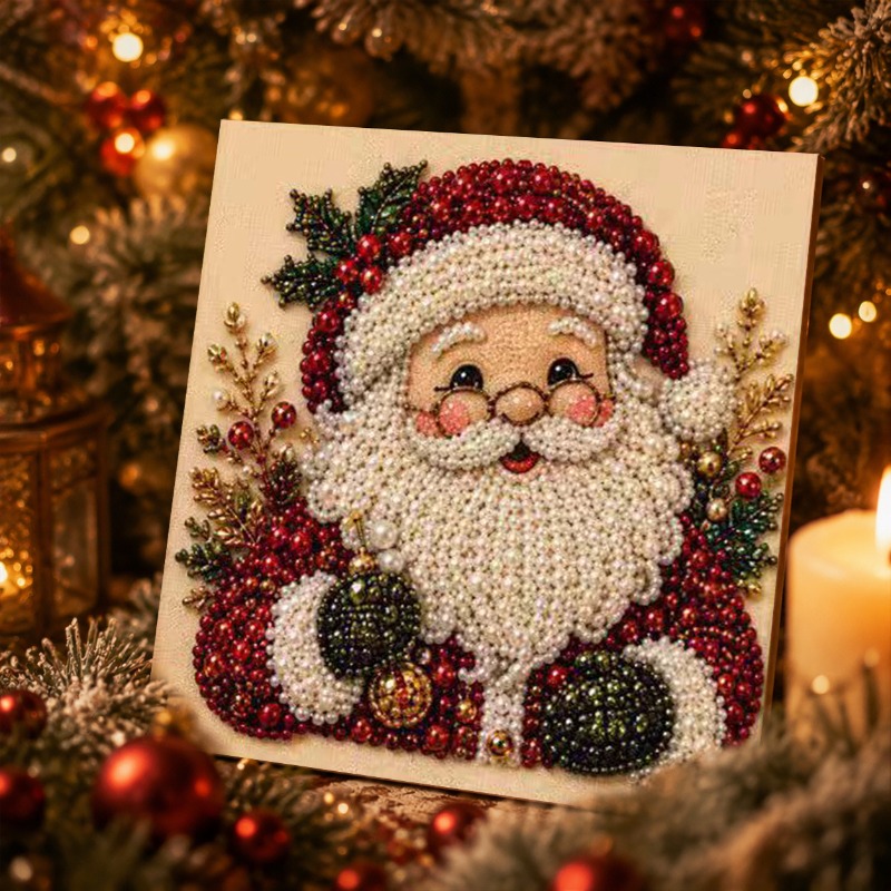 3D 크리스마스 진주 라인스톤 페인팅 키트 DIY 핸드 - Art And Craft For Xmas 리뷰 및 가격