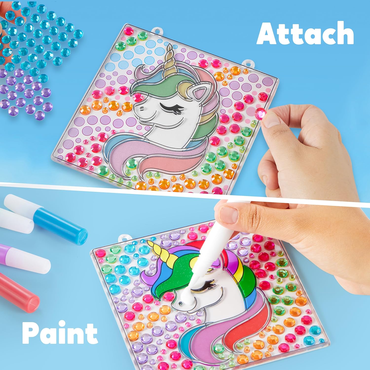조이파이 4개입 창문 아트 2-in-1 젬스 앤 젤스  - Art Craft Board 리뷰 및 가격