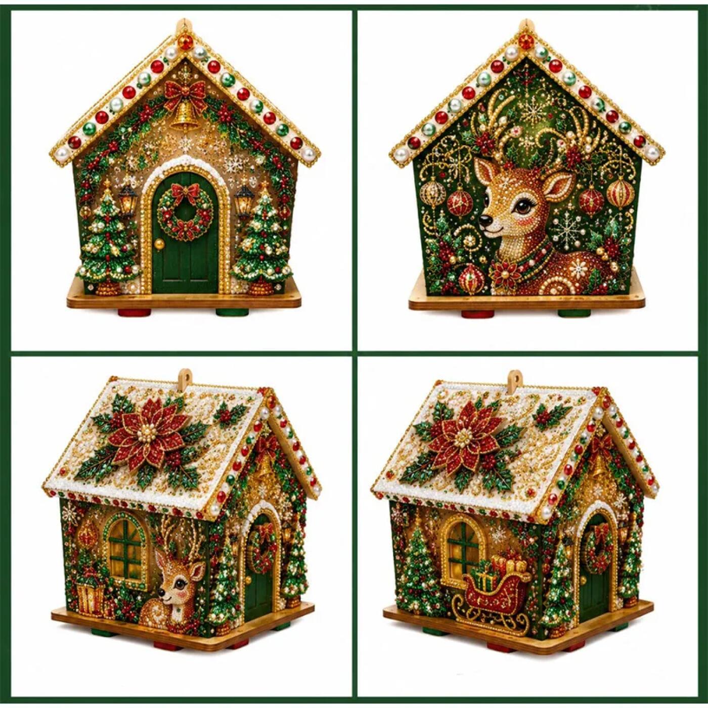DIY 3D 다이아몬드 진주 장식 크리스마스 키트, 다 - Art And Craft For Xmas 리뷰 및 가격
