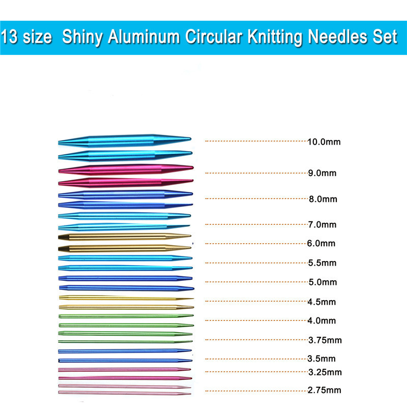 26개 원형 뜨개질 바늘 세트, 교체 가능한 대나무 팁 - Knitting Needle Circular 리뷰 및 가격