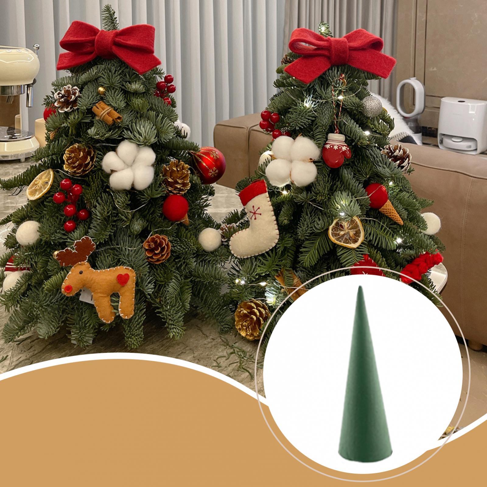 꽃무늬 크리스마스 트리 콘 다용도 휴대용 휴일 축제 장 - Art Craft Tree 리뷰 및 가격